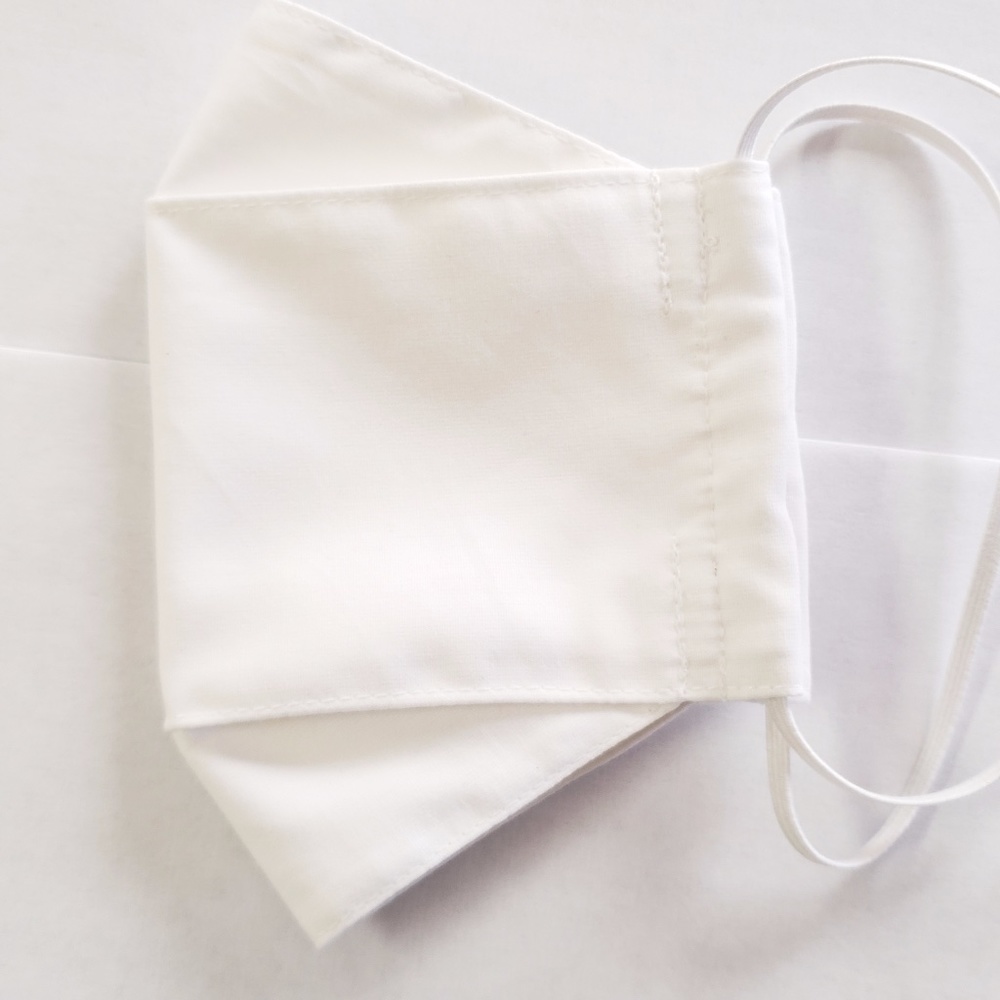 NEW! Light Blue Sky Blue Face Masks with Pocket - Picture 4 of 16